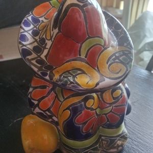 Talavera sitting mexican